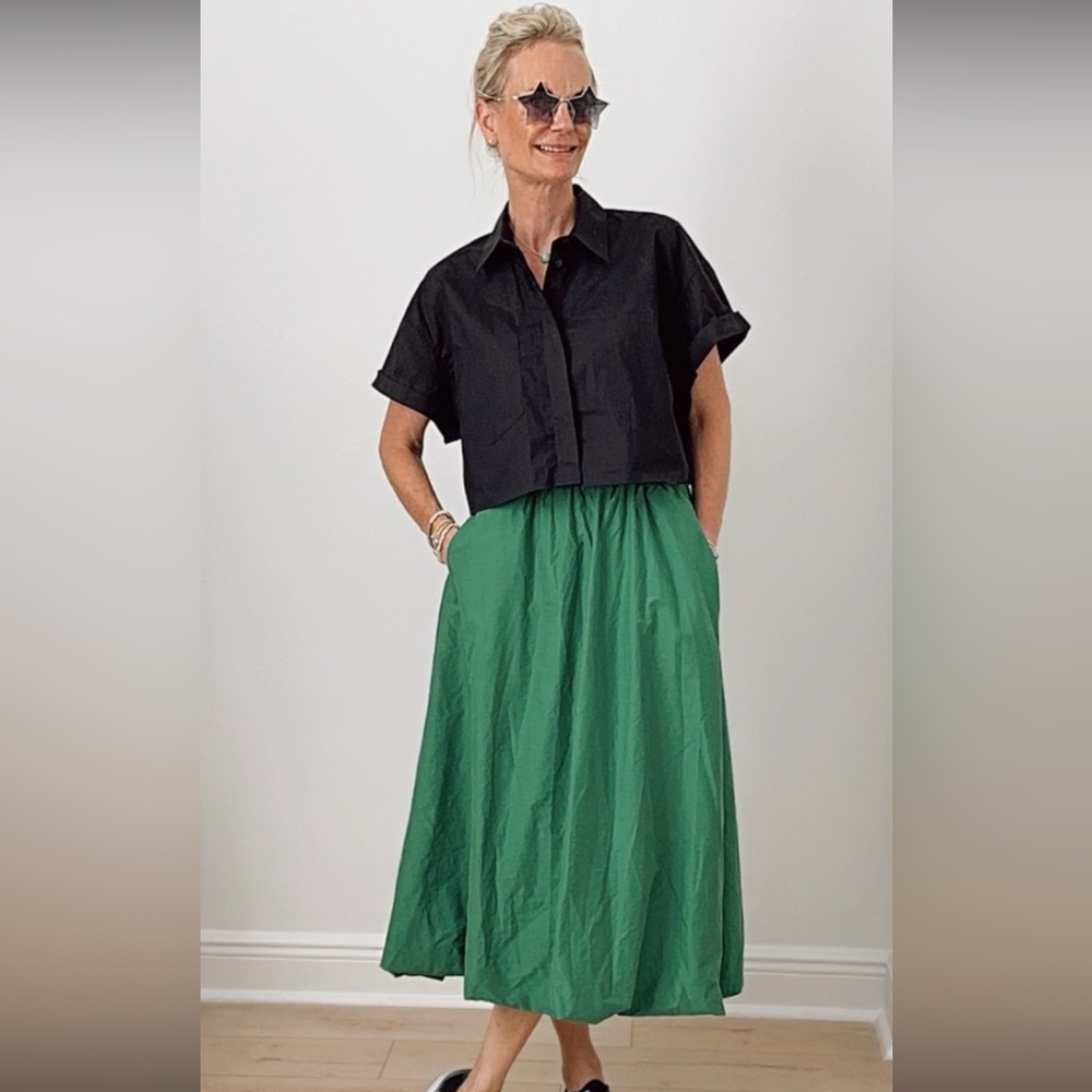 Zara balloon skirt
